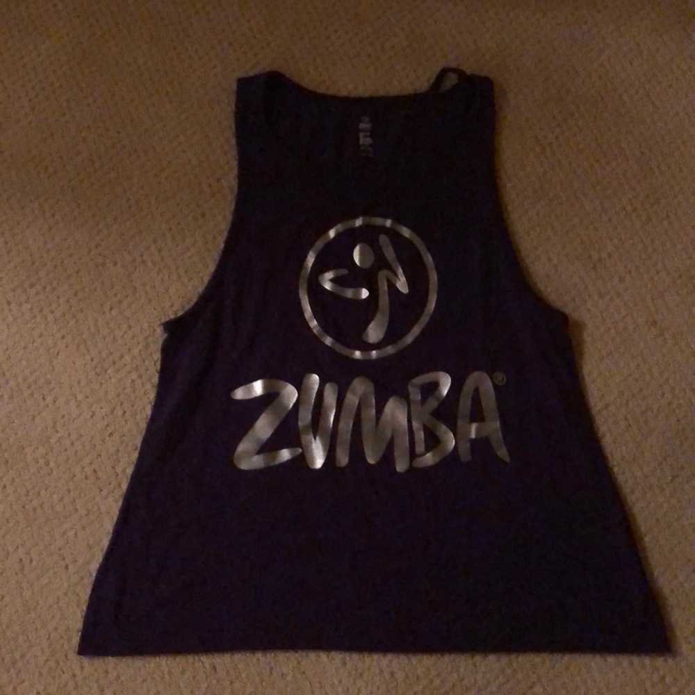 Zumba wear tank-Lovely size L